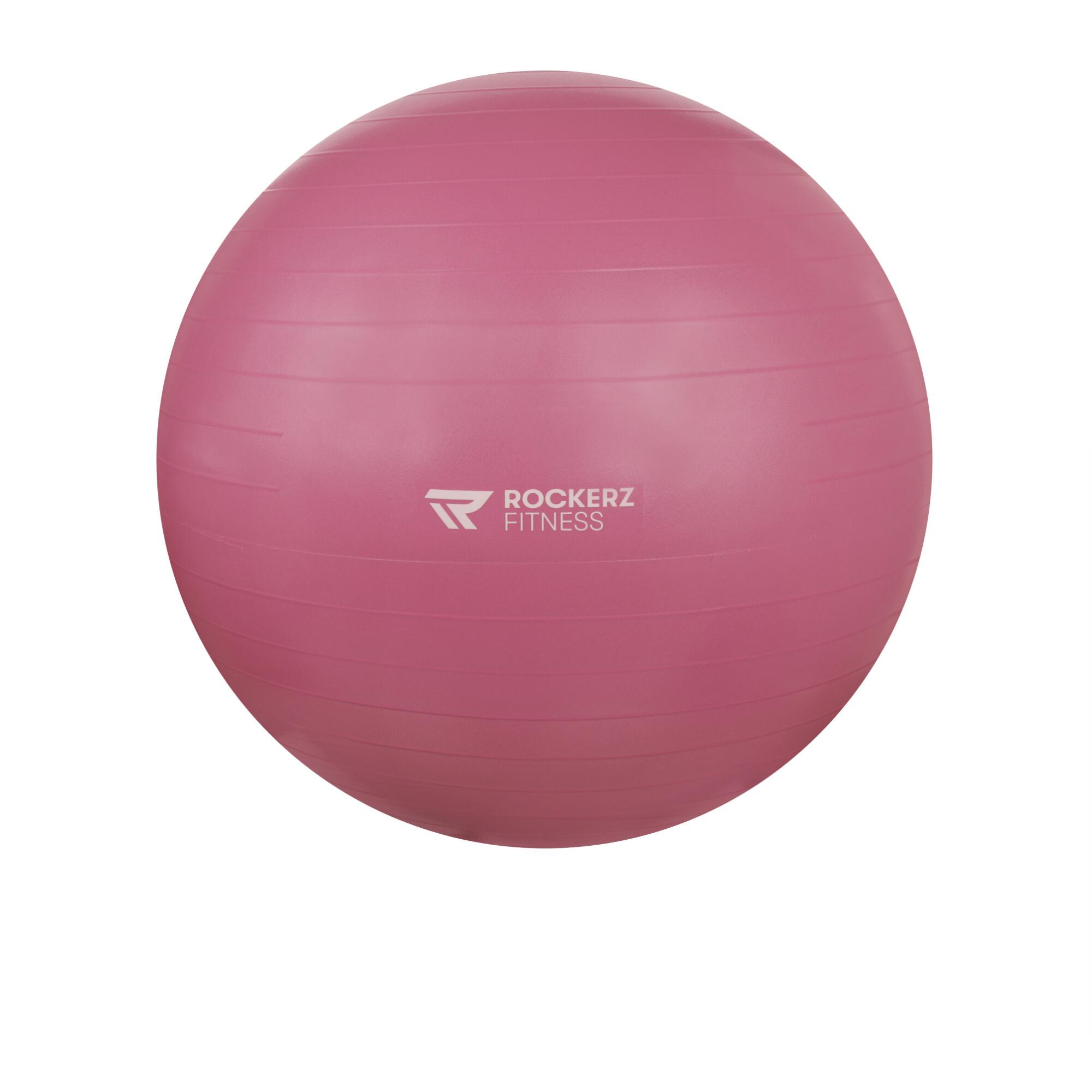 Fitnessbal - Yoga bal - Gymbal - Zitbal - 65 cm - Kleur: Muave 2/7