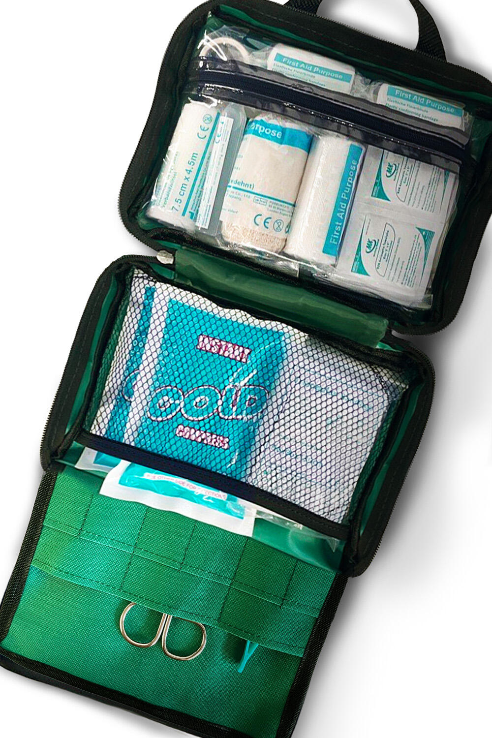 90 Piece Premium First Aid Kit Bag 2/7