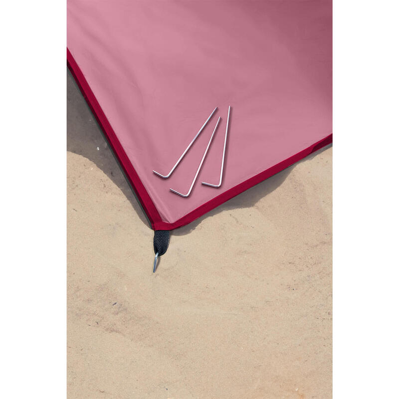 Tente de plage Pop Up Déployable - Protection Solaire UV UPF 50+ - Rose