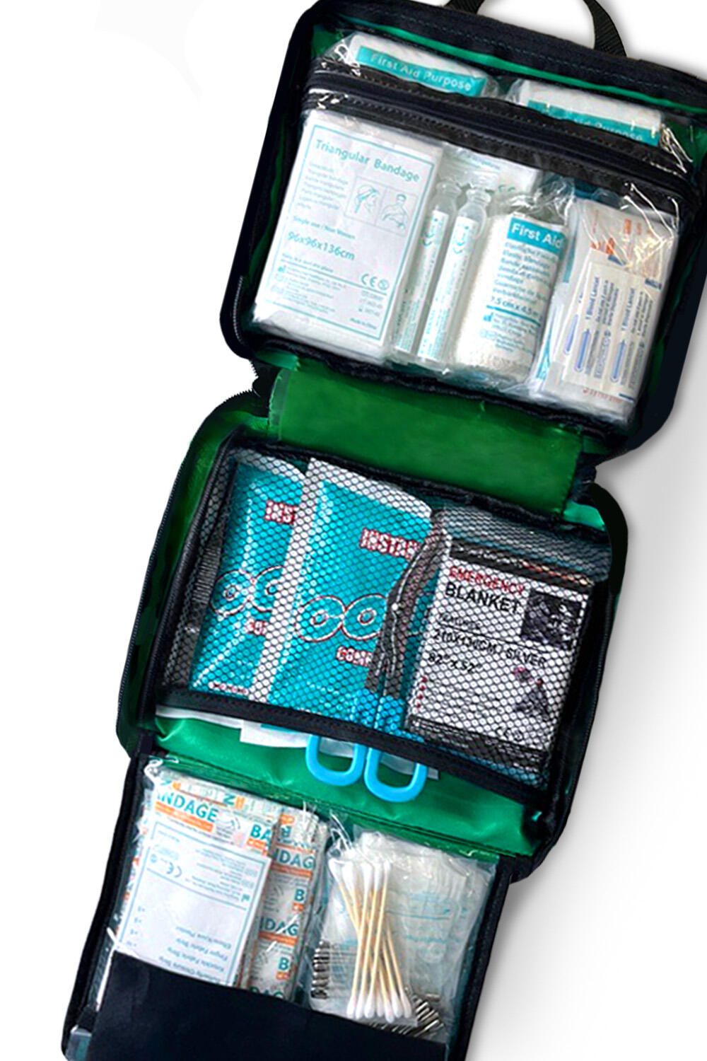 220 Piece Premium First Aid Kit Bag 2/7