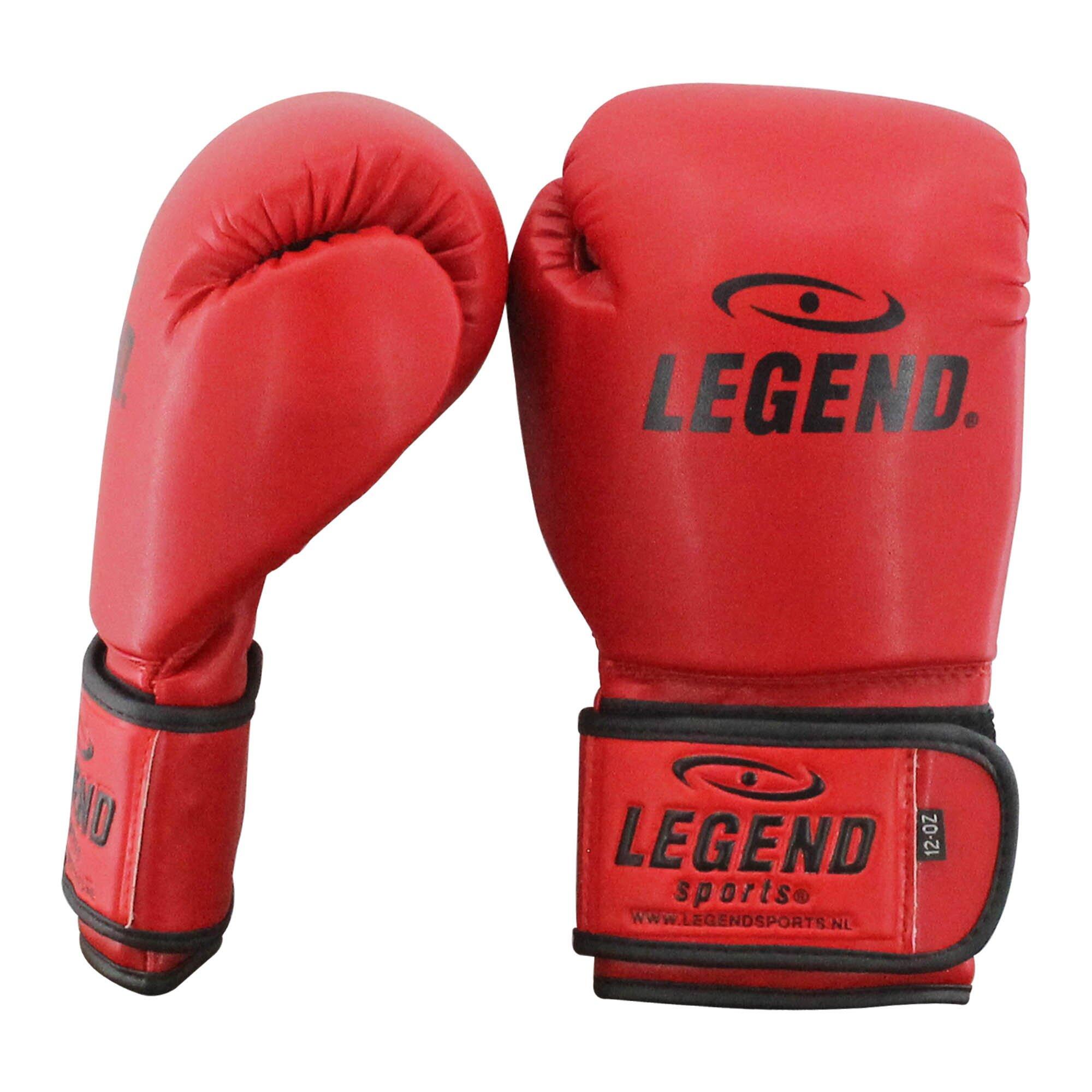 Powerfit & Protect Gants de Boxe Homme/Femme Rouge PU 5/6