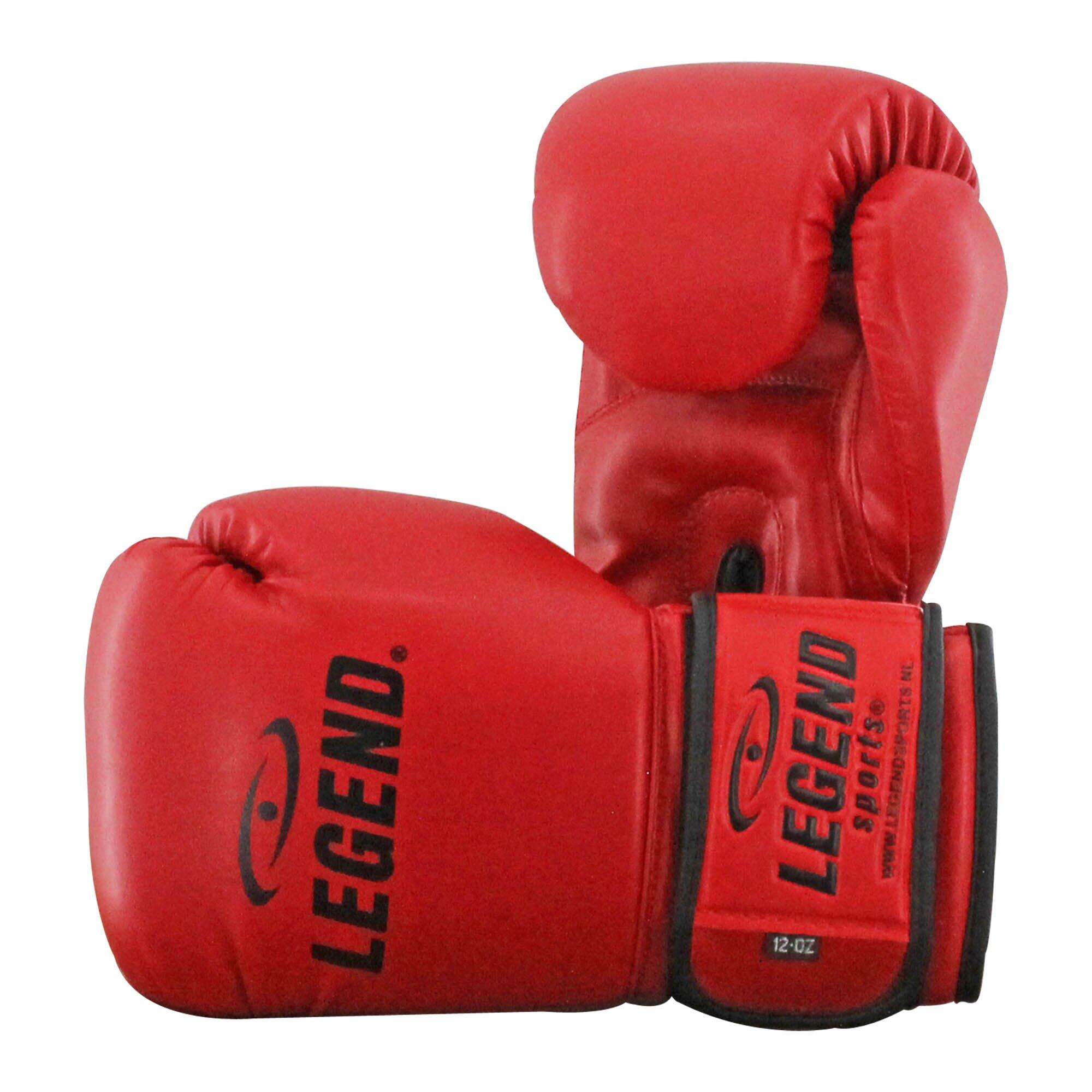 Powerfit & Protect Gants de Boxe Homme/Femme Rouge PU 4/6
