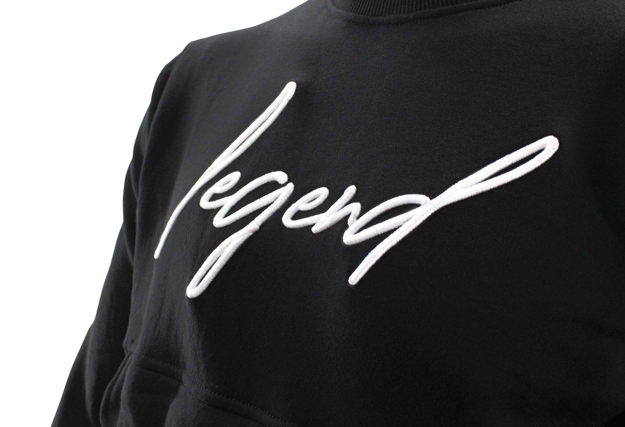 Pull/Pull Femme/Homme Ligne Signature Noir 2/5