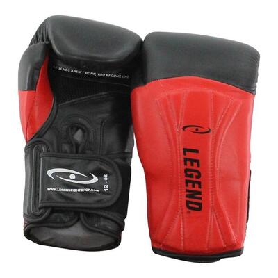 Legend power special bokshandschoenen wit leer