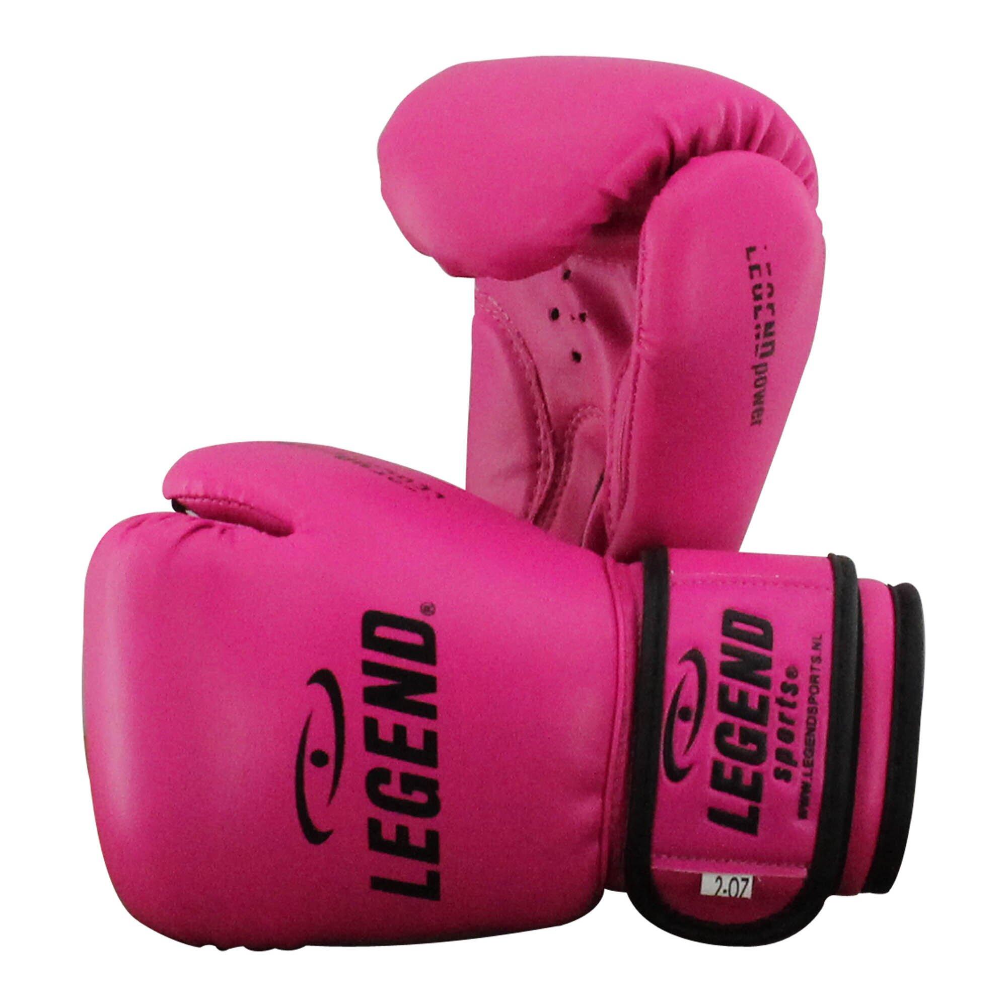 Gants de Boxe Enfant 1-5 ans Rose Fluo 2OZ PU 3/6