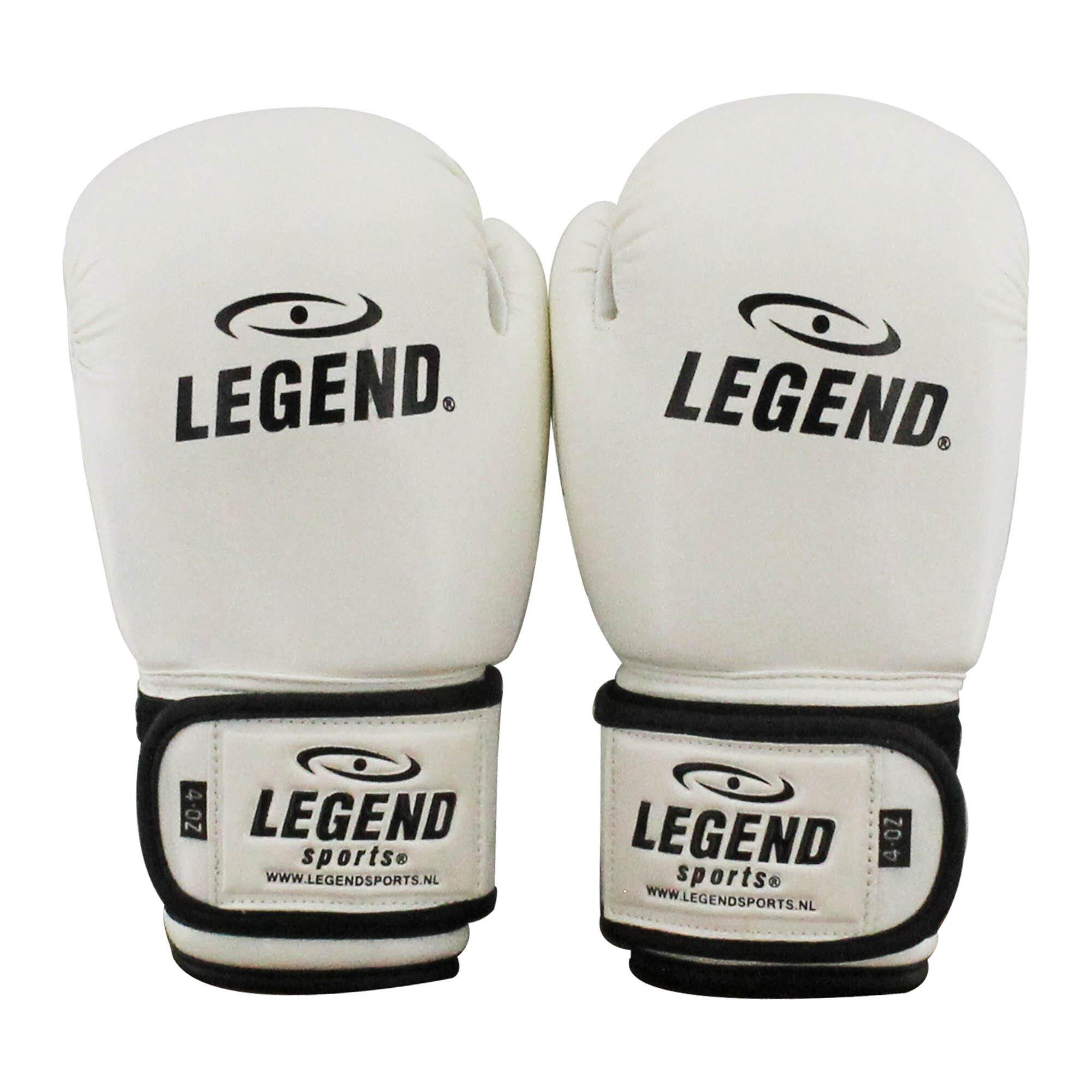 Gants de Boxe Enfant 4-8 ans Blanc 4oz/6oz PU 5/5