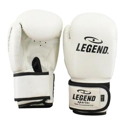 Gants de Boxe Enfant 4-8 ans Blanc 4oz/6oz PU
