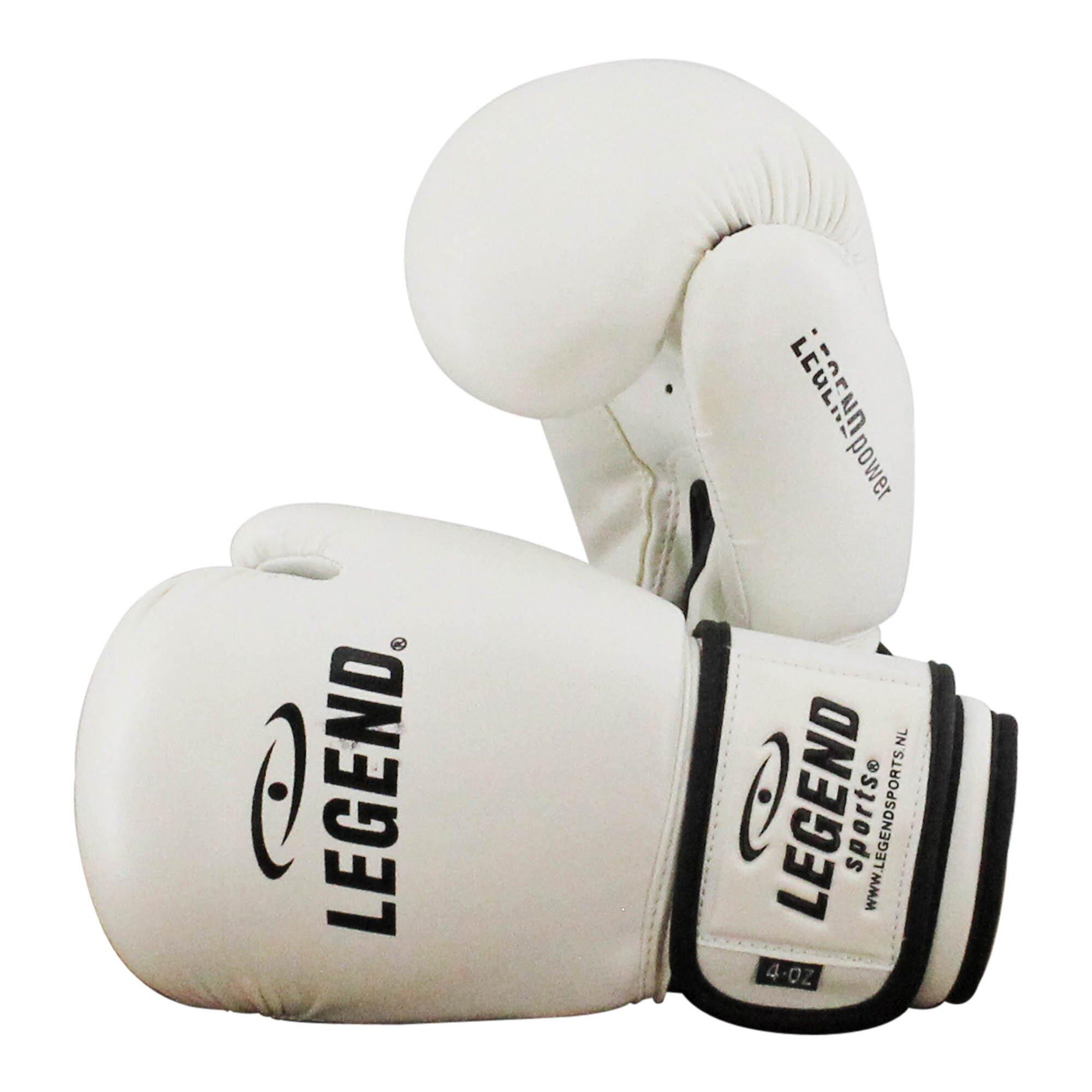 Gants de Boxe Enfant 4-8 ans Blanc 4oz/6oz PU 2/5