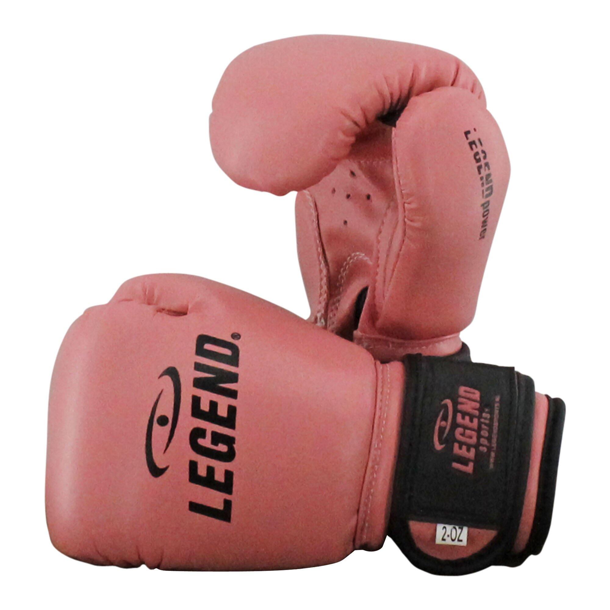 Gants de Boxe Enfants 1-5 ans Rose Saumon 2OZ PU 2/6