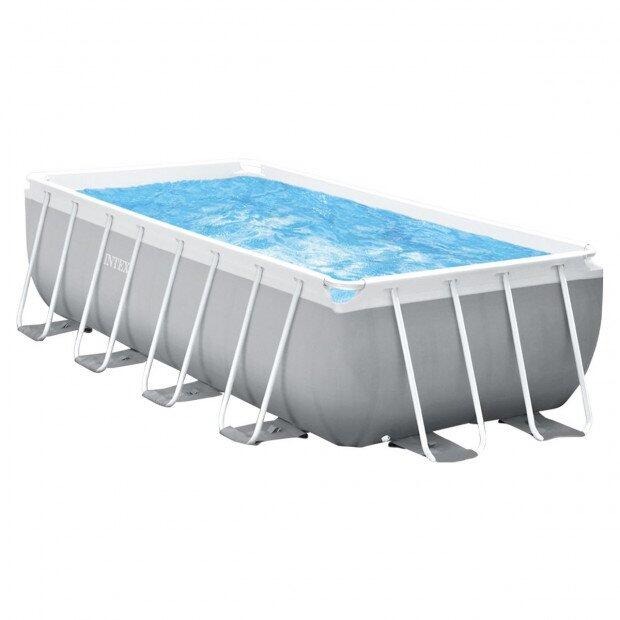 Intex 4.88MX2.44MX1.07M PRISM FRAME RECTANGULAR POOL SET