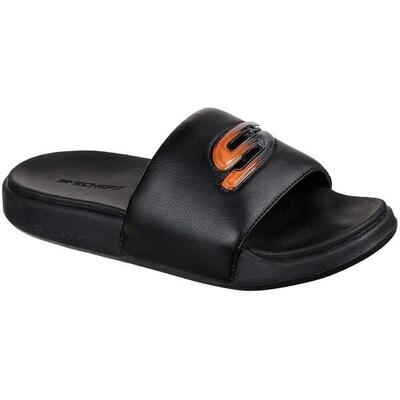 Slippers skechers gambix 2.0-utopo. zwart. mannen