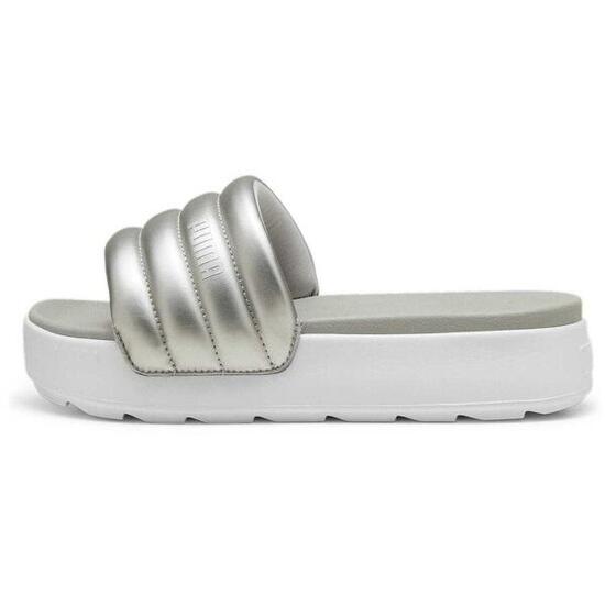 Tongs Puma Karmen Slide Puffy, Gris, Femmes