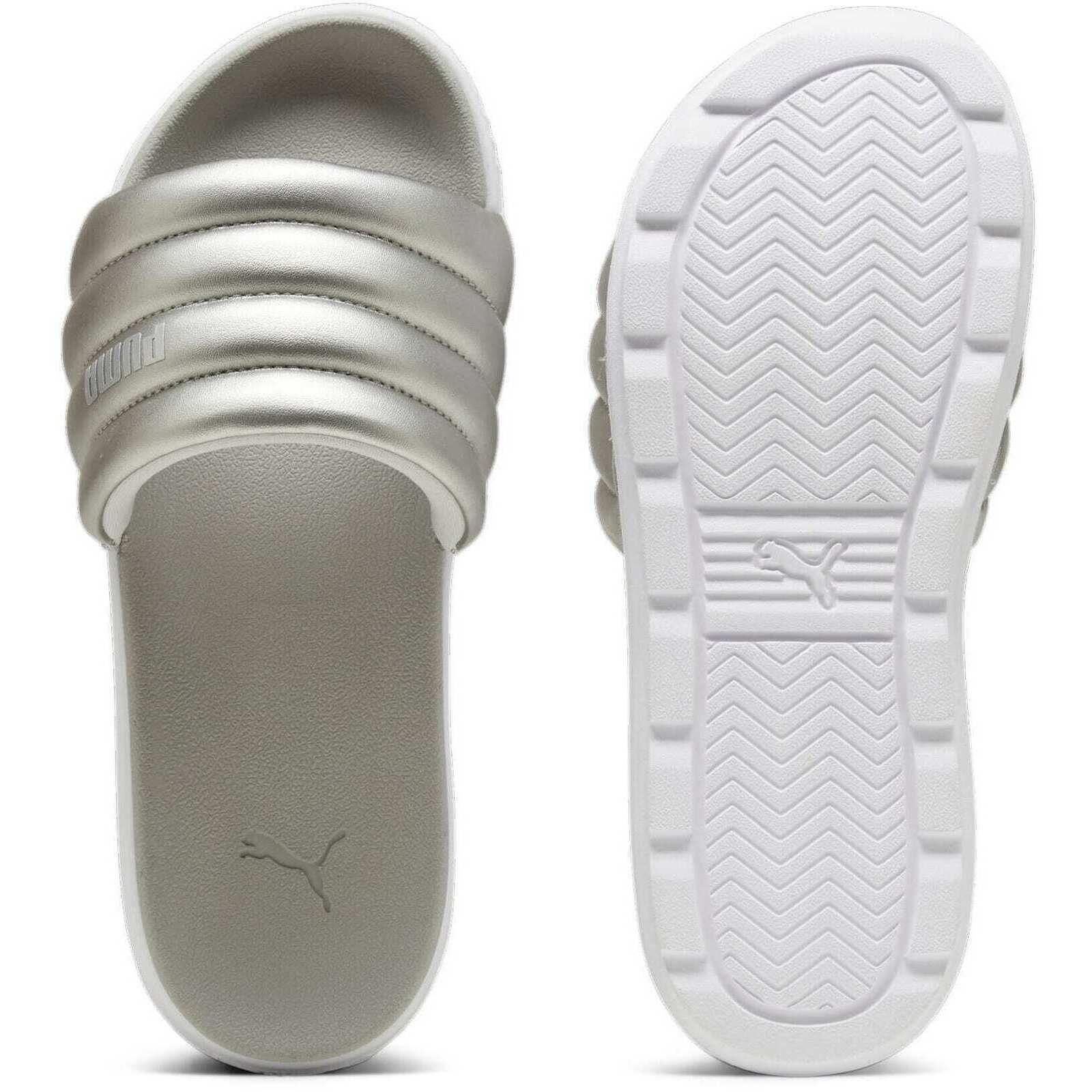 Tongs Puma Karmen Slide Puffy, Gris, Femmes 2/7