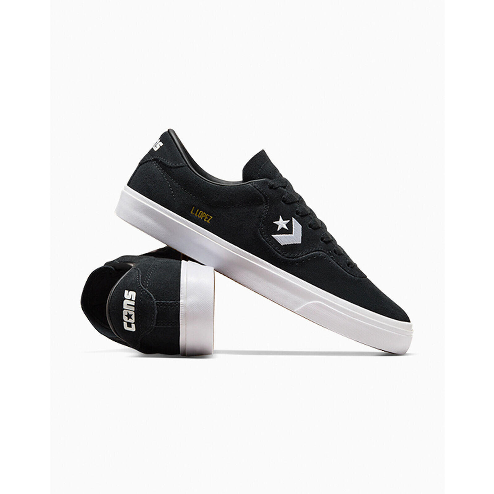 Baskets Converse Louie Lopez Pro OX, Noir, Unisexe 4/5