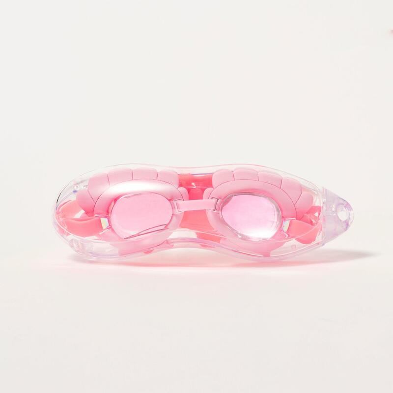 迷您海星泳鏡 - 螢光粉紅