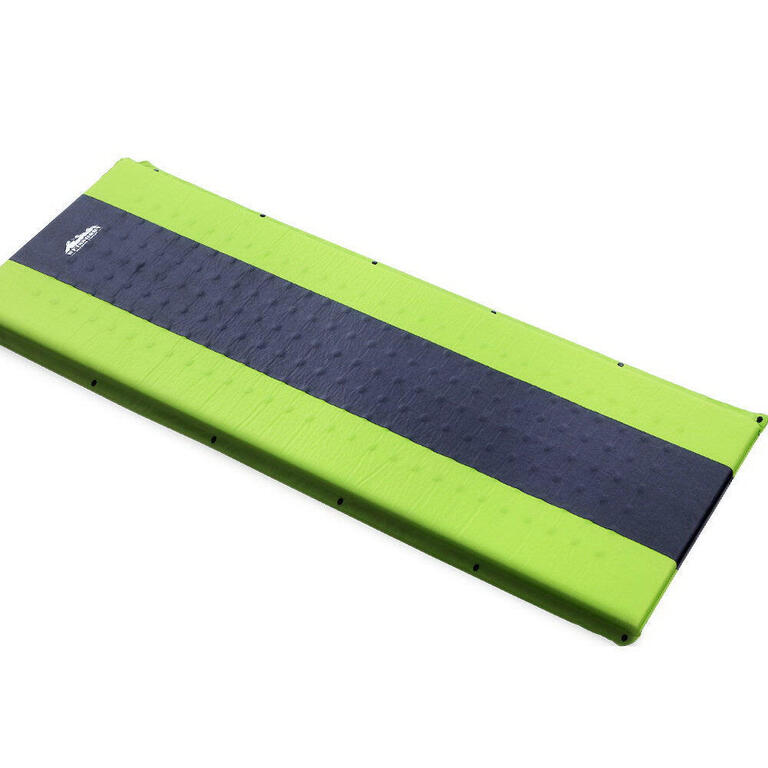 Single self-inflating sleeping mat