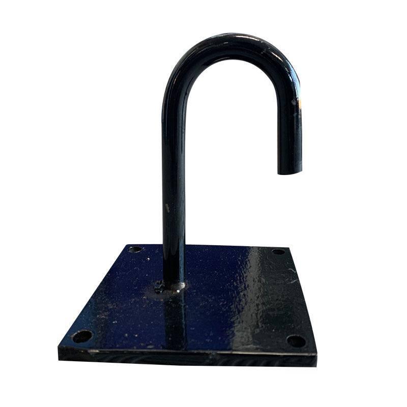 Floor To Ceiling Ball Floor Hook with Bolting Plate