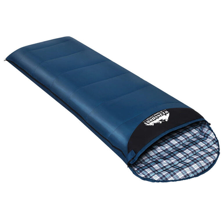 Single winter camping sleeping bag