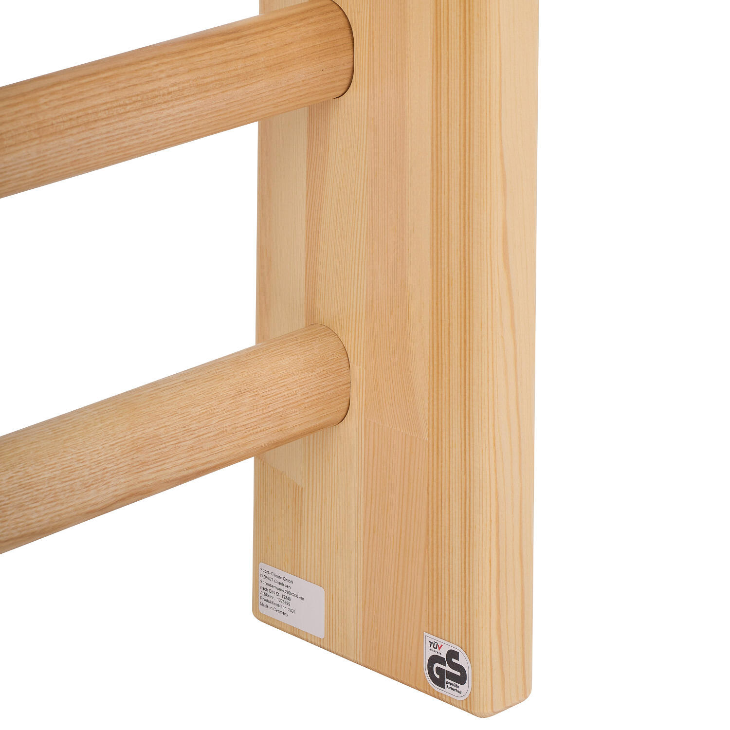 Wall Bars Single Field, 240x100 cm Turnen / Kunstturnen Unisex 5/6