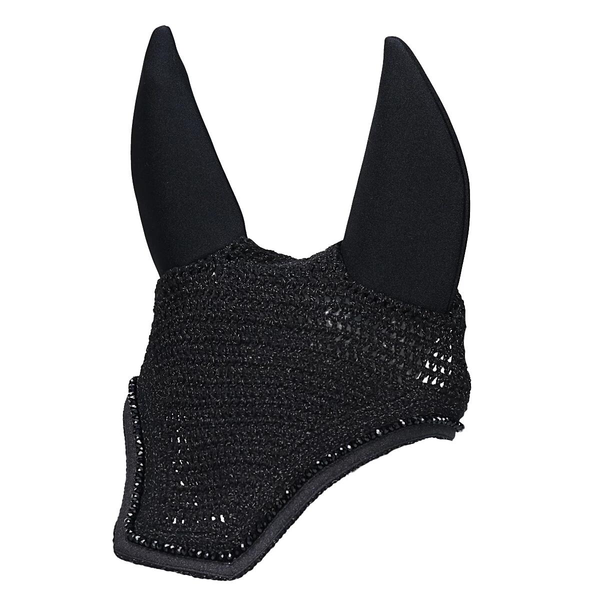 Kentucky Oornetje Wellington Glitter Band Zwart -