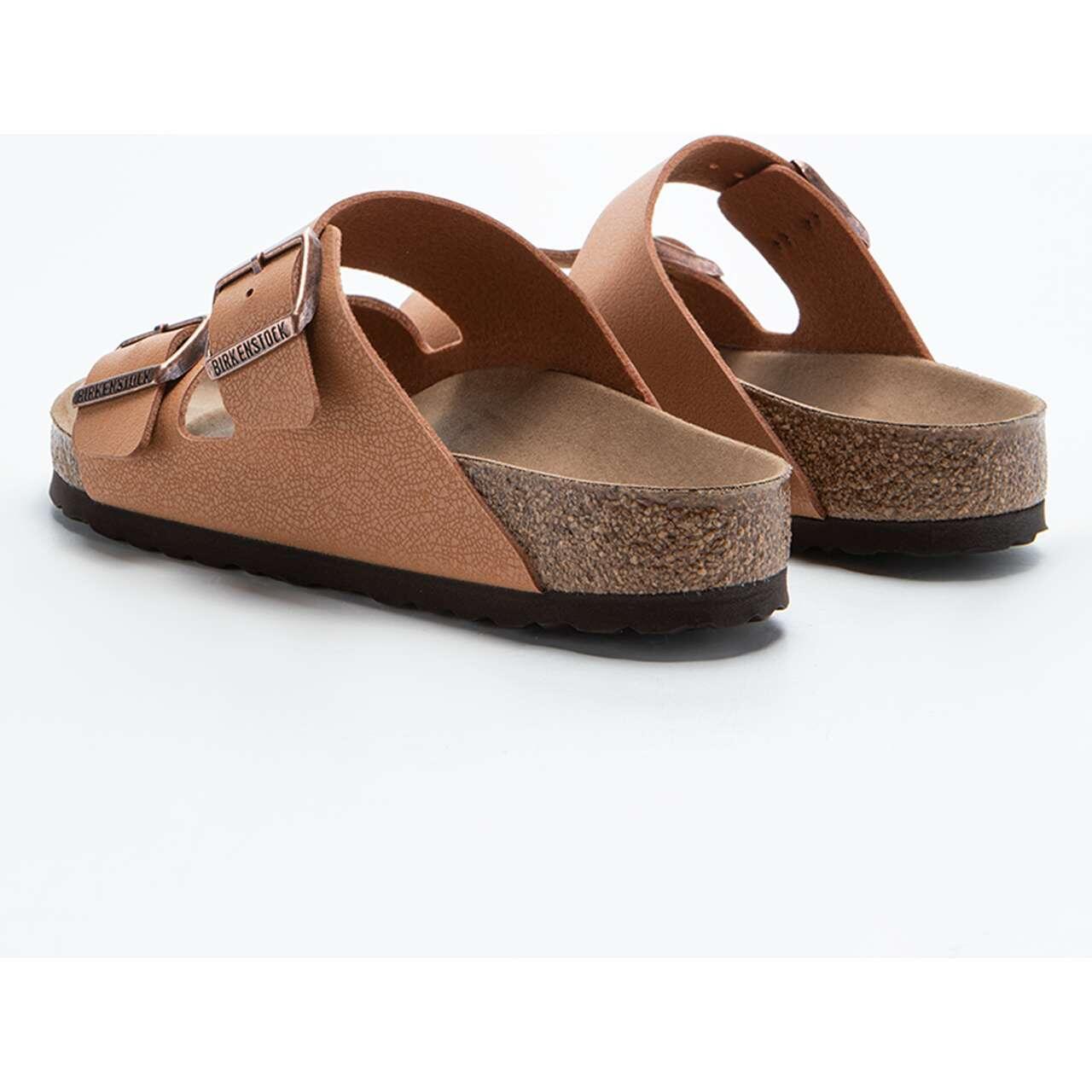 Klapki turystyczne uniseks Birkenstock Arizona Earthy Vegan Pecan 5/6