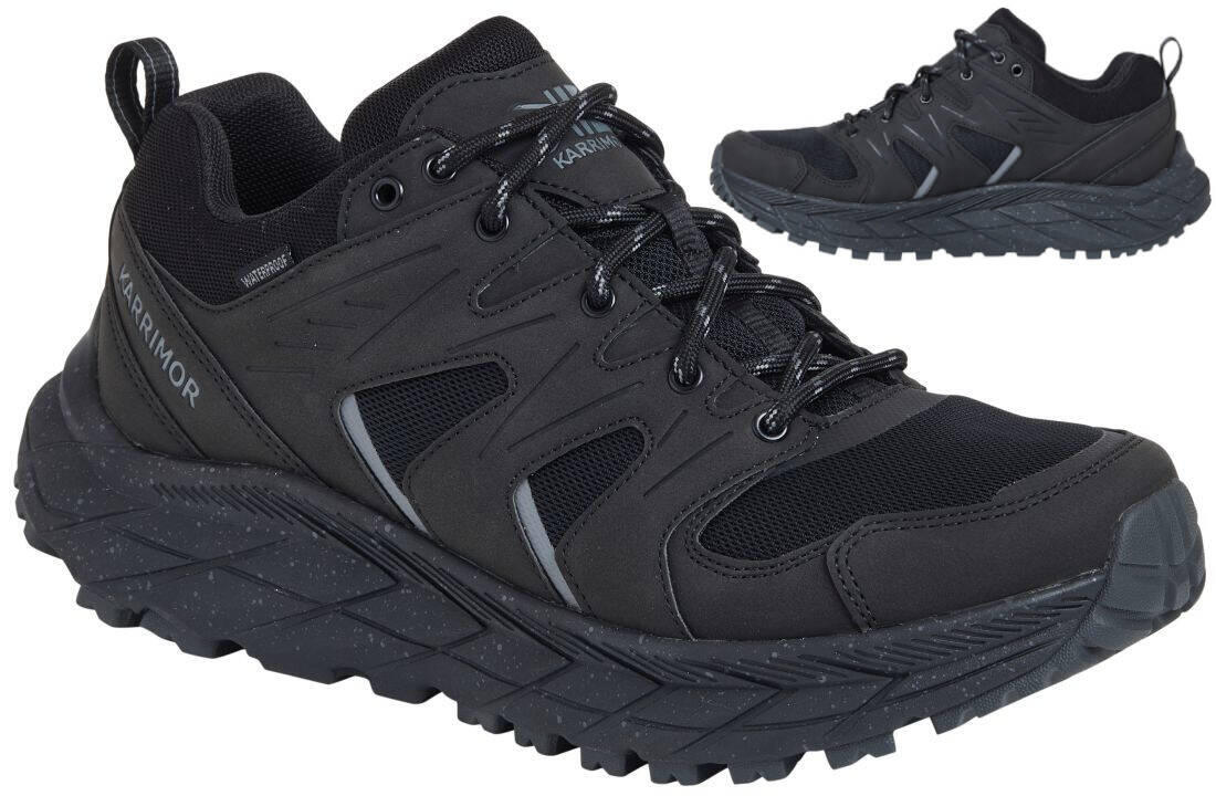 KARRIMOR Herren Wandern Schuhe - Kestral Low, schwarz