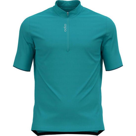 Odlo Herren Radtrikot Stand-up collar s/s 1/2 zip ES 411972