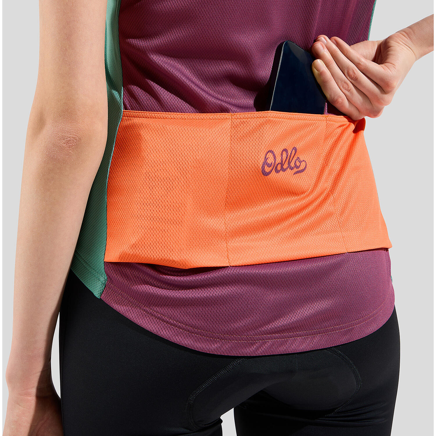 Radtrikot Essential Odlo print 6/6
