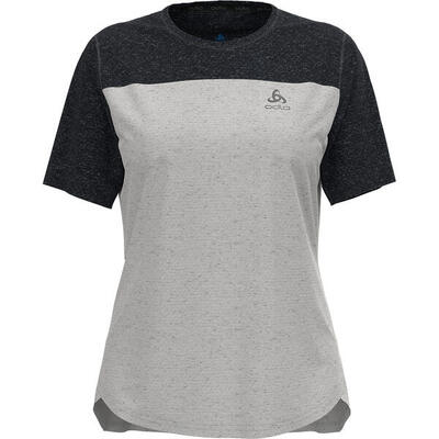 Dames odlo x-alp linencool mountainbike t-shirt blauw