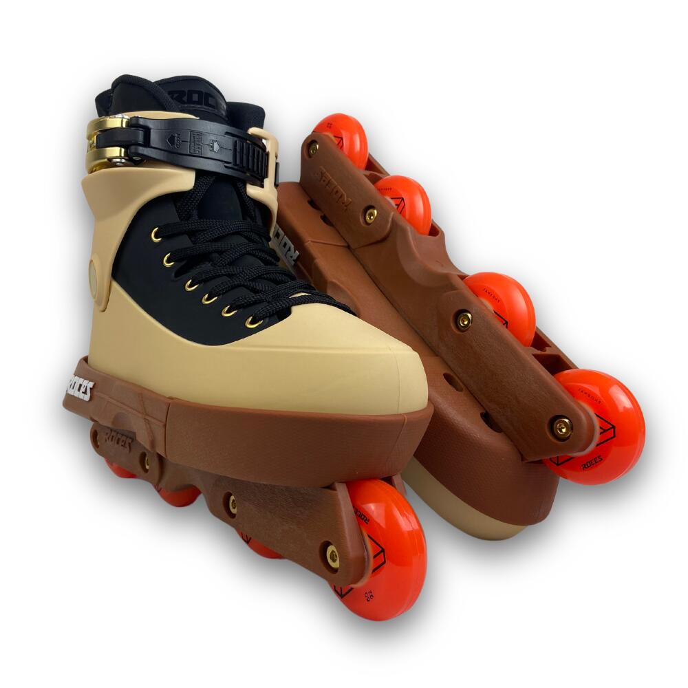 Stunt Skate Beige Adulti ROCES 5th Element Pro Nils Jansons Saule 5/5