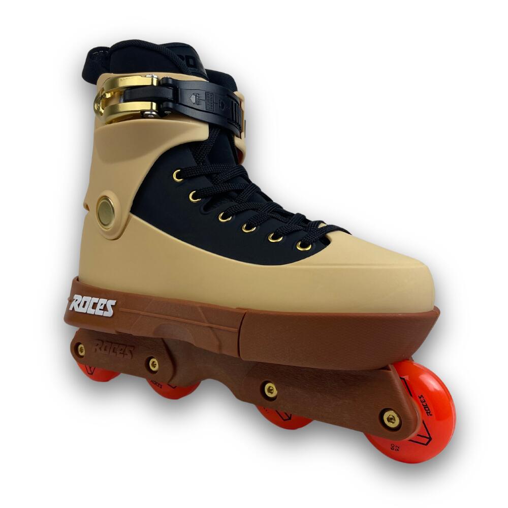 Stunt Skate Beige Adulti ROCES 5th Element Pro Nils Jansons Saule 4/5