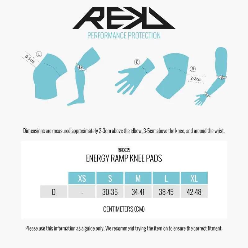 Knee Pad Rekd Energy Ramp Black 2026 6/7