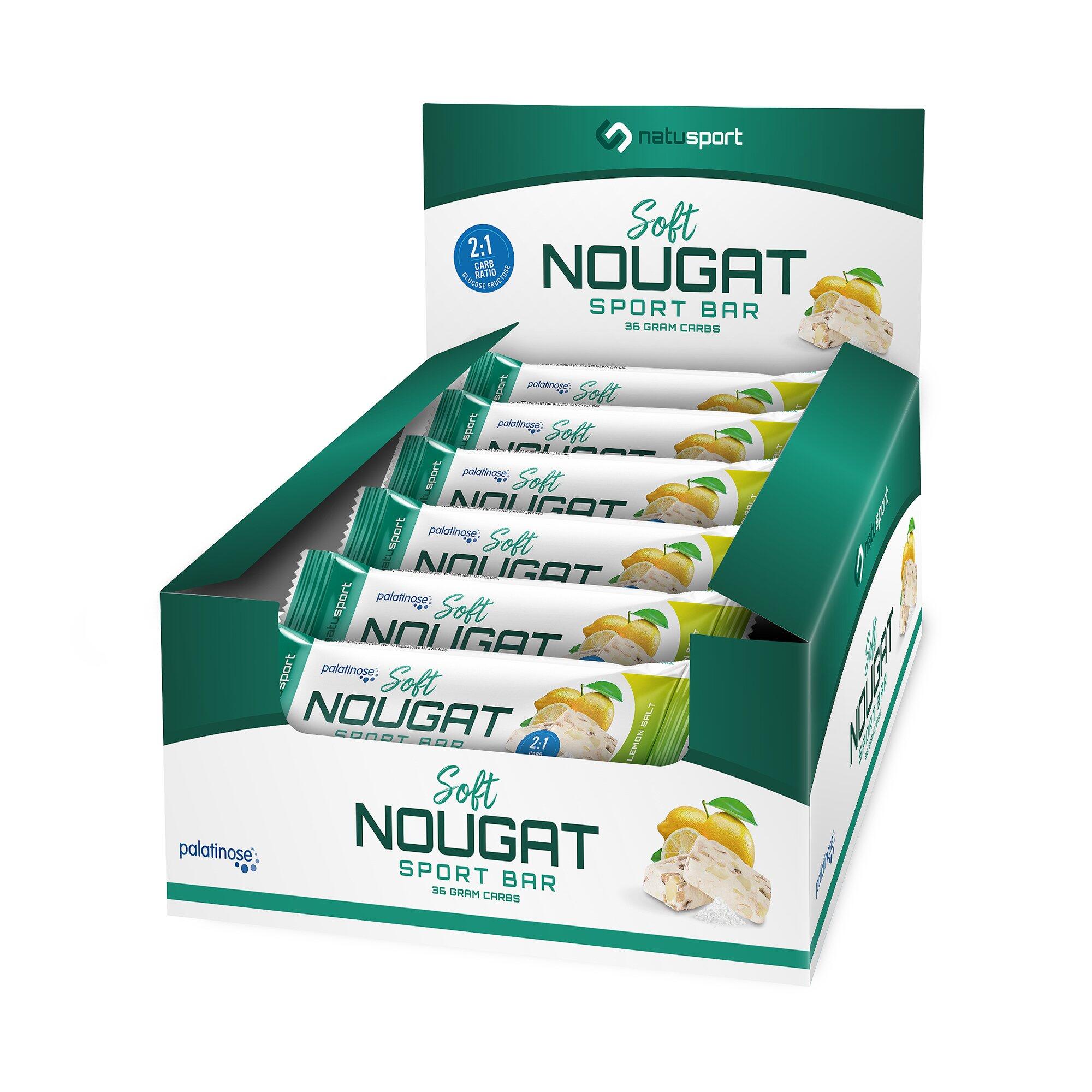 NATUSPORT Natusport Soft Nougat Sport Bar Lemon & Salt