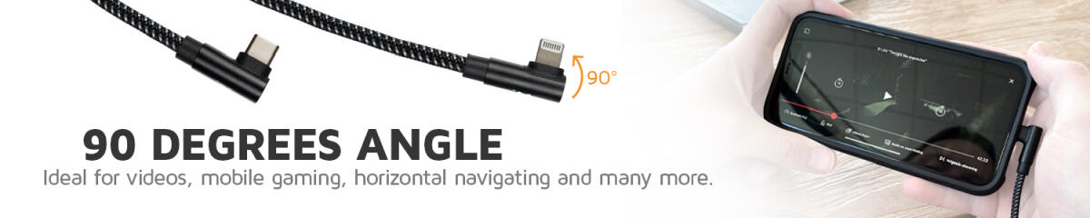 Xtorm original 90-degree USB C to USB-C cable, 1.5-metre fast charging cable 7/7