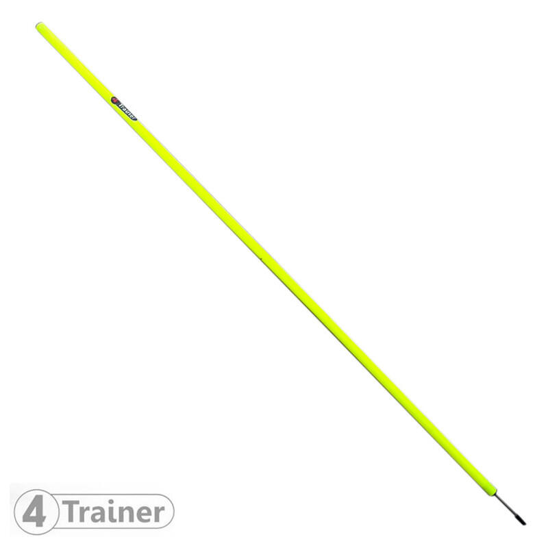 PIQUETS SLALOM - Pointe Acier Jaune x5 - 180cm - 4TRAINER 2/4