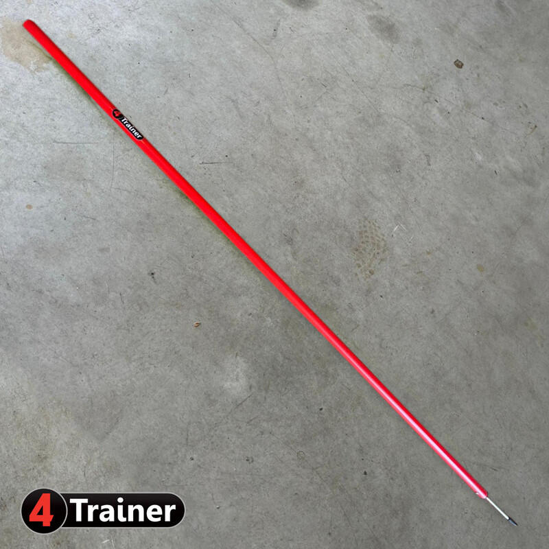 PIQUETS SLALOM - Pointe Acier Rouge x5 - 160cm - 4TRAINER 4/4