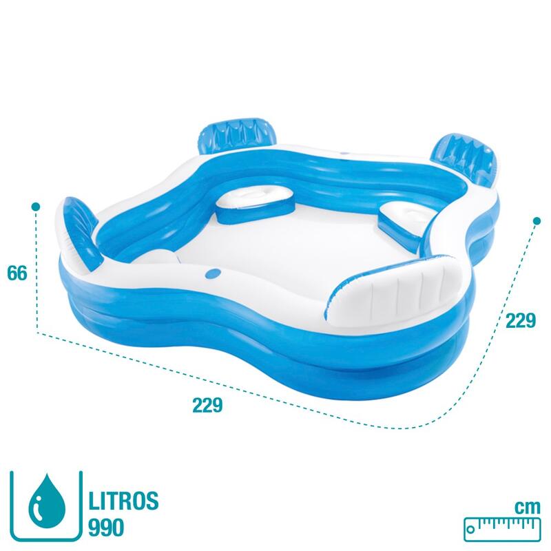 Piscine gonflable Intex Swim-Center