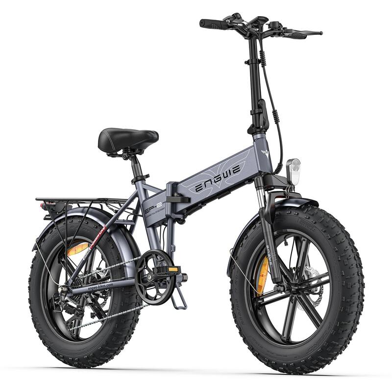 Bicicleta elétrica ENGWE EP-2 PRO | 250W 624WH 40KM Autonomia | Cinza