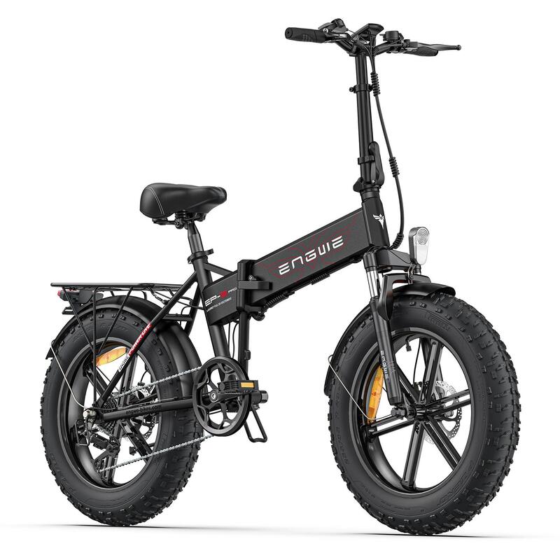 Bicicleta elétrica ENGWE EP-2 PRO | 250W 624WH 40KM Autonomia | Preta