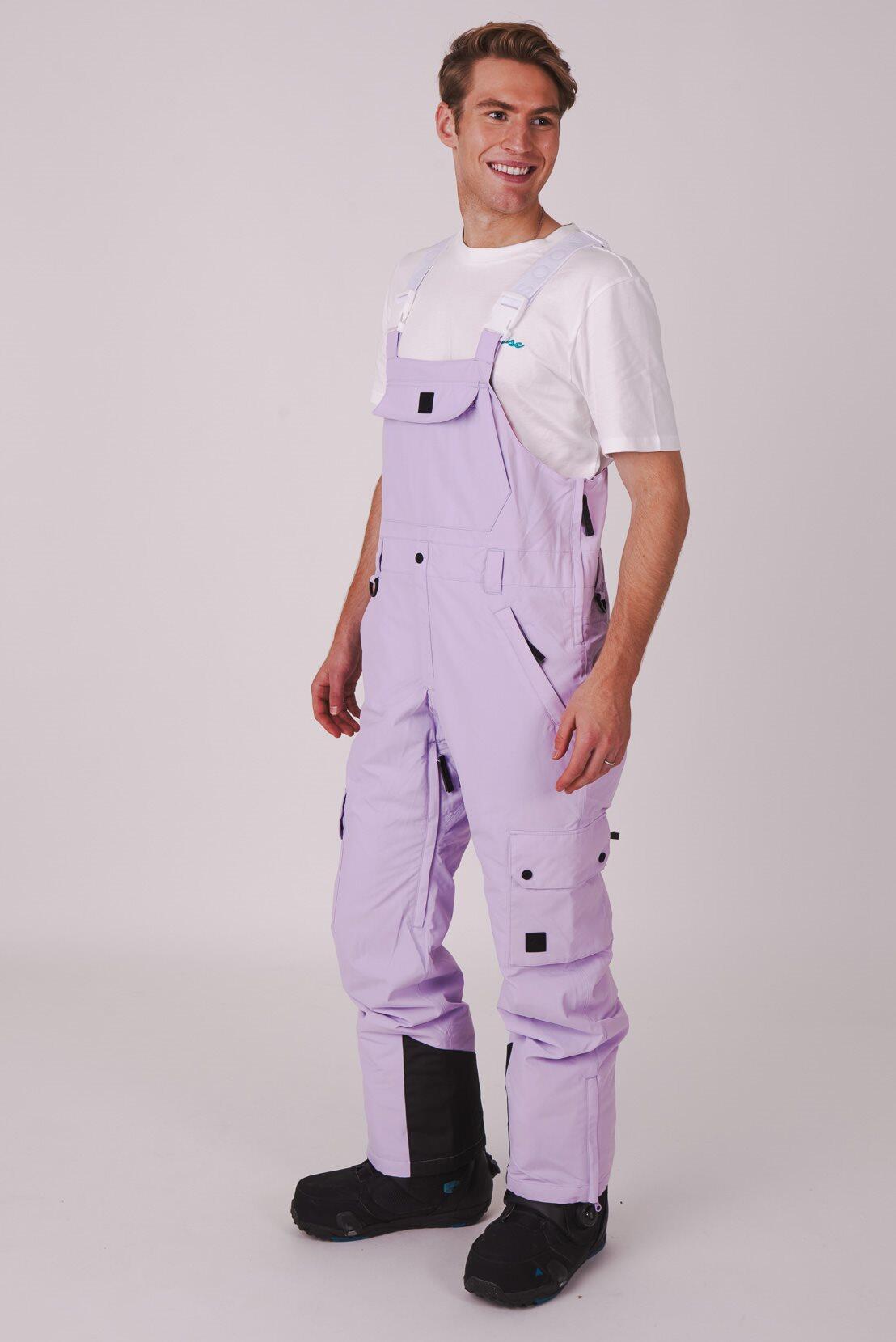 Pantalon à bretelles Yeh Man Lavande 2/5