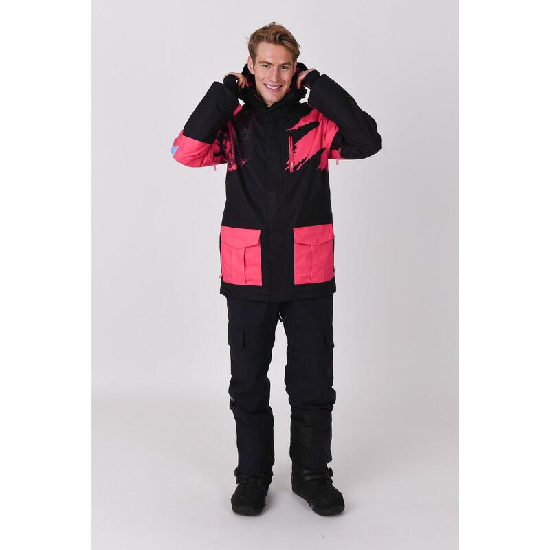 Afterparty Jacket Black & Pink Murśikane