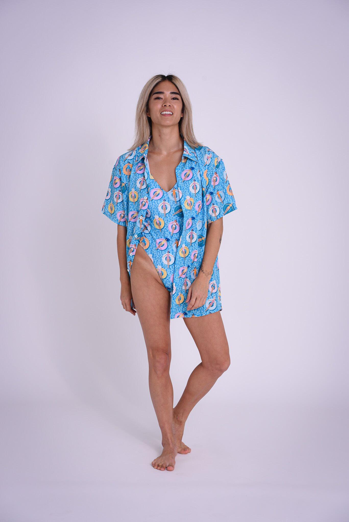 Poolside Onepiece Swim Suit 4/7