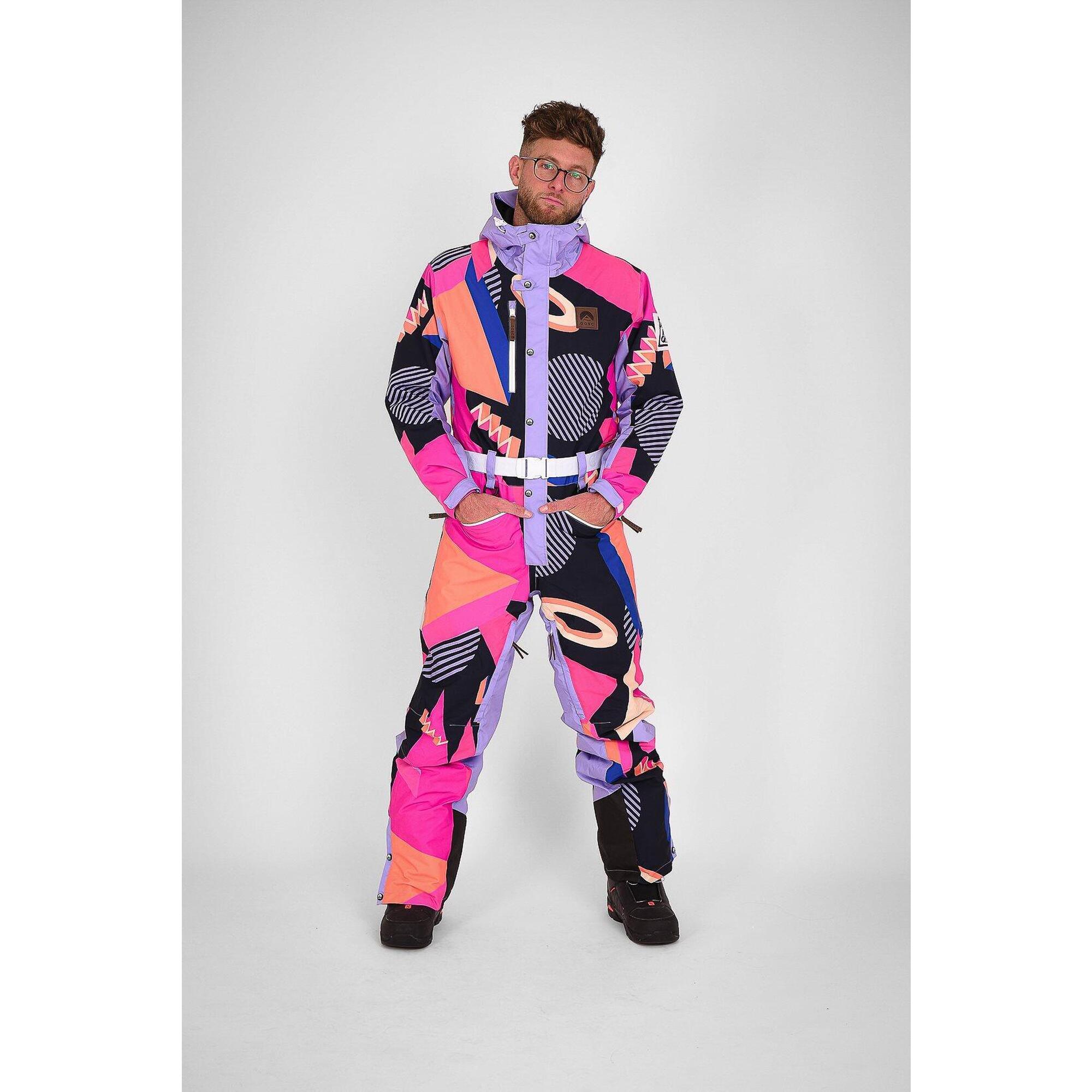 Oosc - Combinaison De Ski - Hotstepper Homme - Combinaison De Ski - Jaune|multicolore|orange|rose - 36 Xs - Decathlon