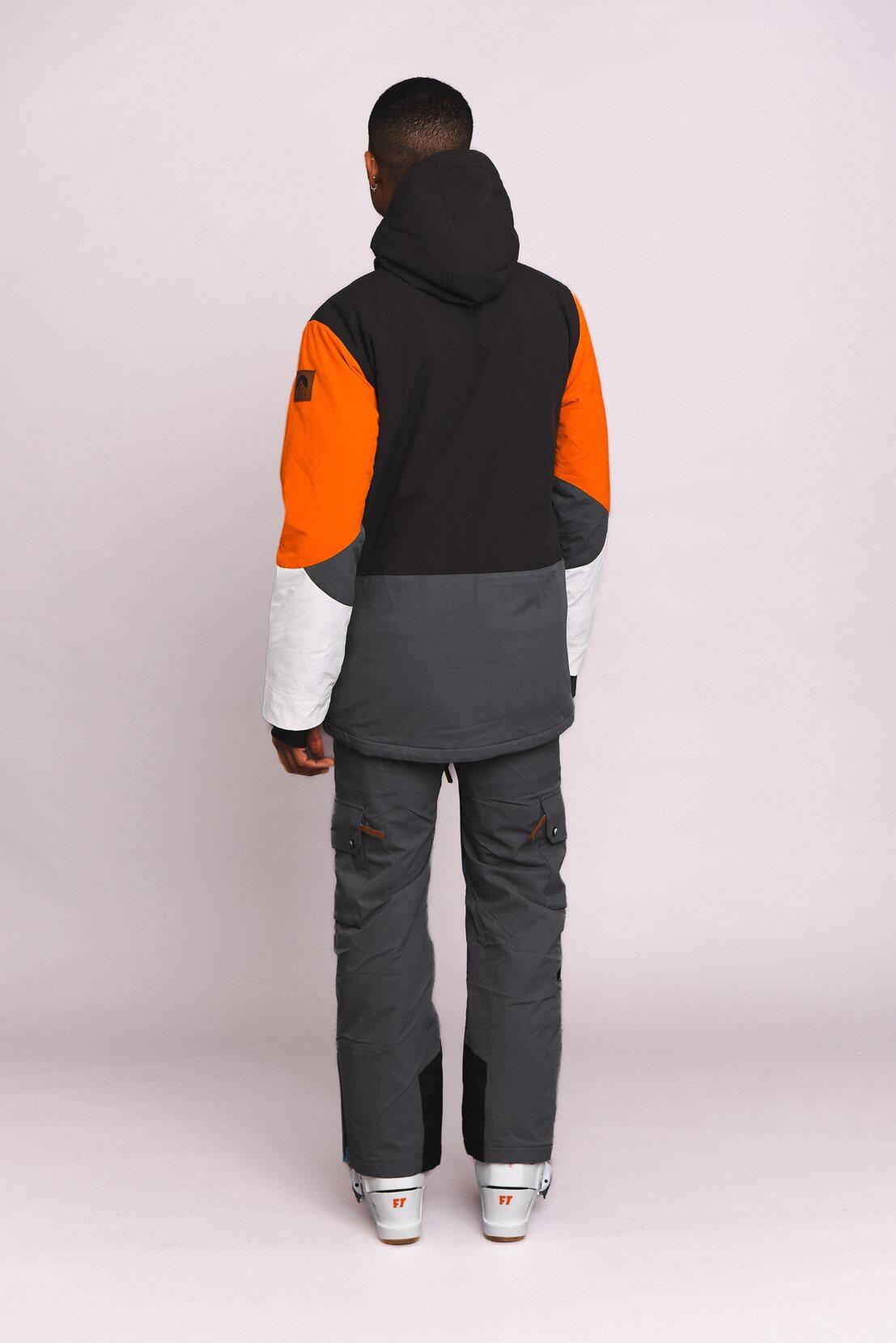 Yeh Man Ski & Snowboard Bib Pant - Grey 2/3