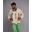 Sherpa Fleece Jacket Cream / Khaki