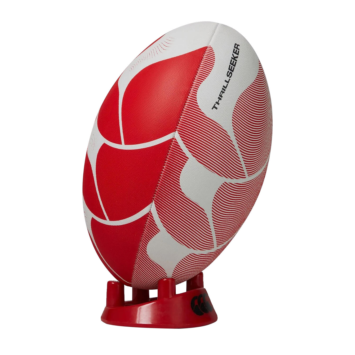 THRILLSEEKER PLAY rugby ball (White / Red)