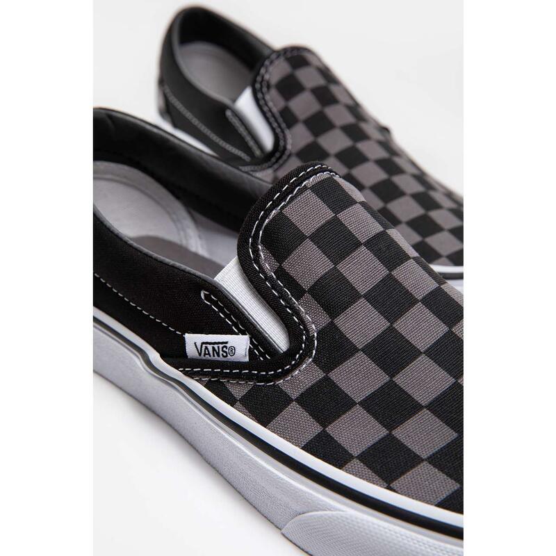 Adidași Vans Slip-On negru pewter Check