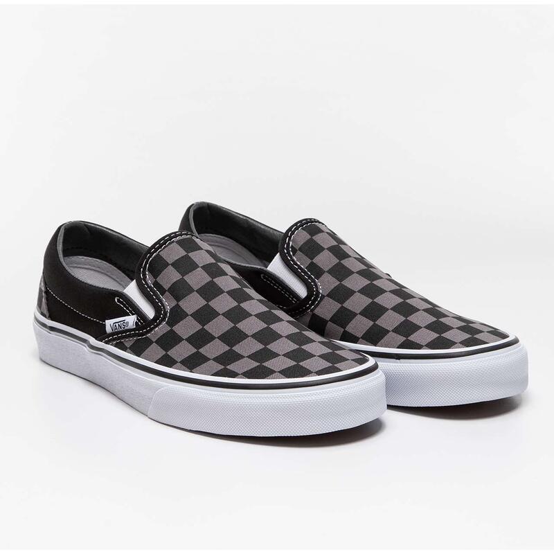 Adidași Vans Slip-On negru pewter Check
