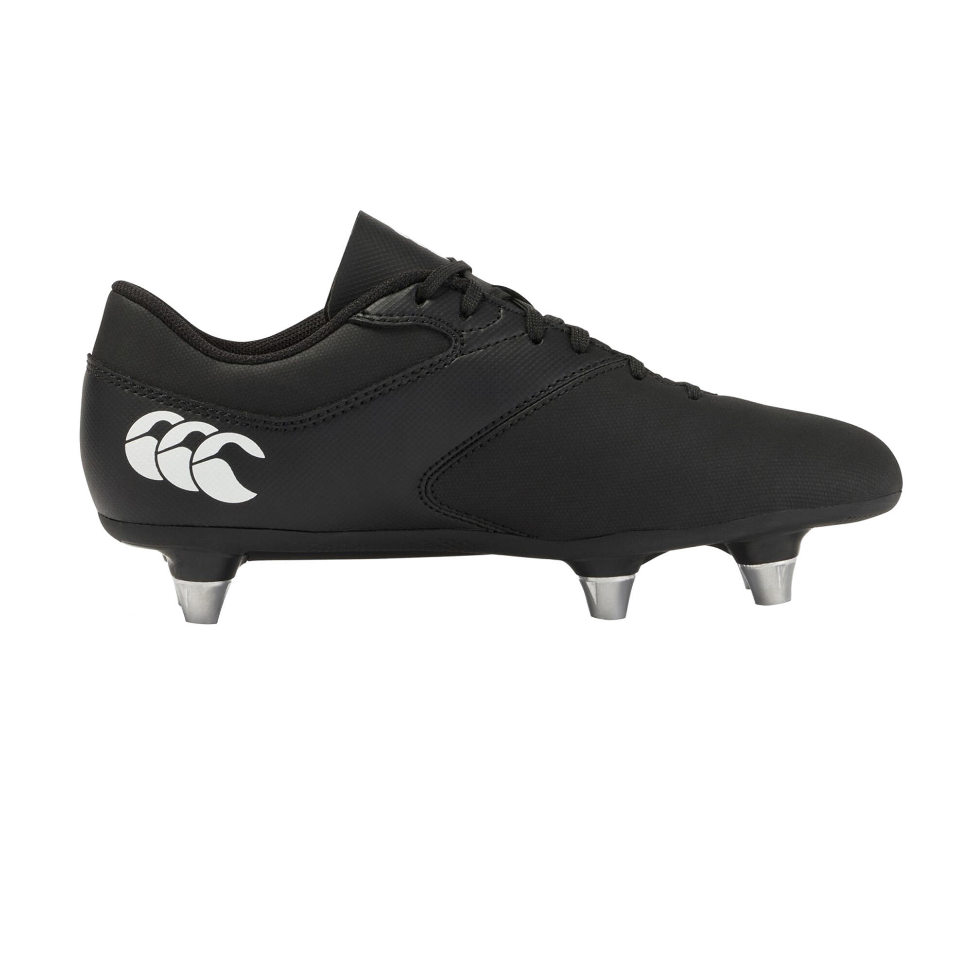 Scarpe Da Rugby Per Terreni Morbidi Uomo Canterbury Phoenix Raze Nero Bianco 4/4