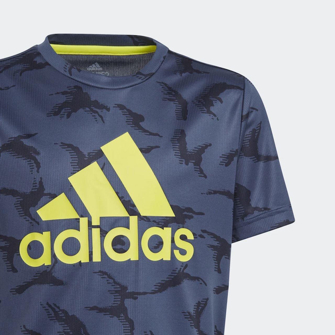 T-shirt bambino adidas designed to move camouflage- gn 4/5